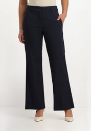 Jessie Wide Leg Pants | Midnight Blue