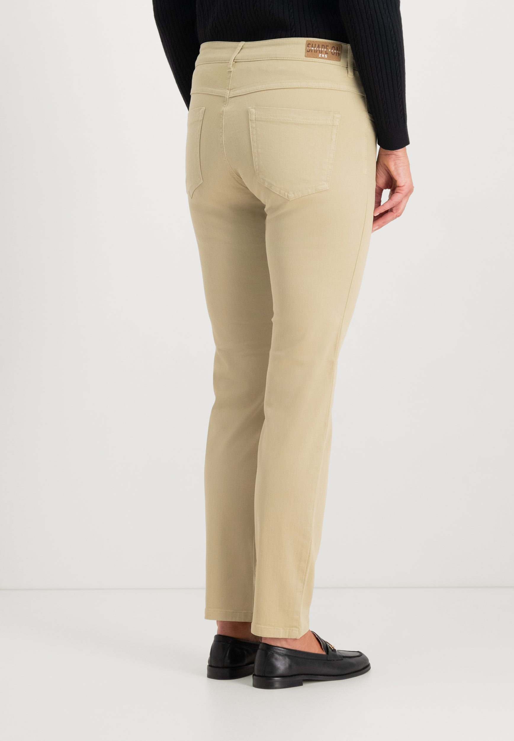 Twigie Coloured Shape-On Straight Jeans | Kitt