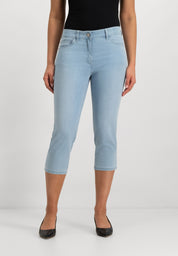 Kora Cropped Jeans | Bleach
